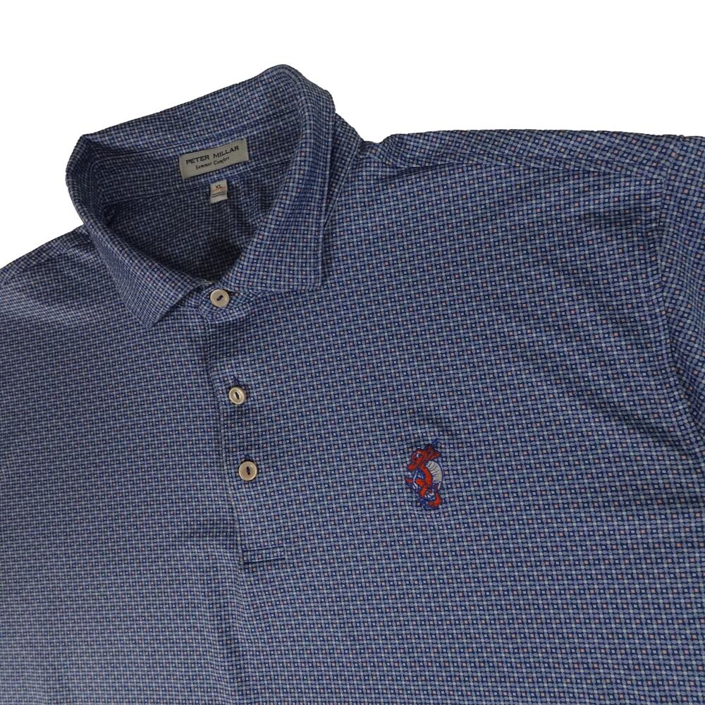 Florida Gators Swinging Peter Millar Geometric Performance Golf Polo Men's XL